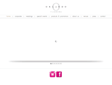 Tablet Screenshot of orlandoflowers.co.nz